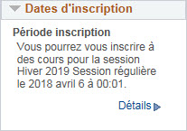 Cour vs datation FB